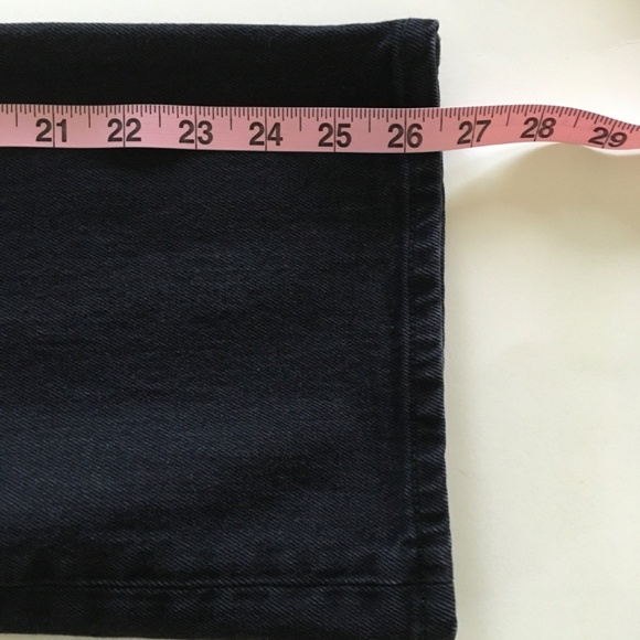 Abercrombie & Fitch Curve Love The Kick Flare Ultra High Rise Jeans 29 8R Black - Picture 14 of 14